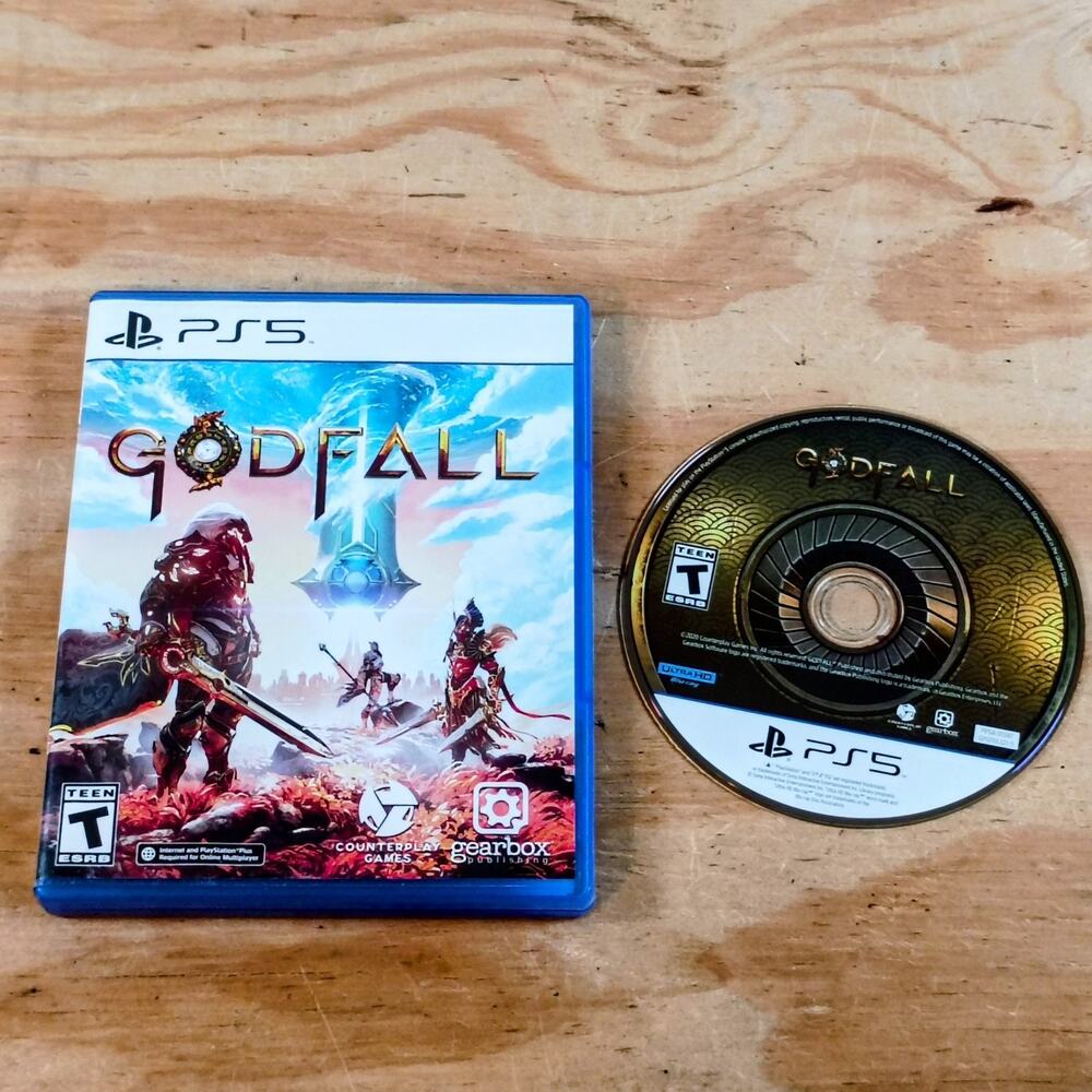 Godfall (Sony PlayStation 5, PS5) Action RPG Looter Slasher Video Game
